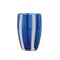 Zafferano Gessato Set 6 Glass Blue