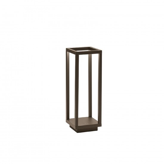 Zafferano Home Pro Lampada da tavolo Corten