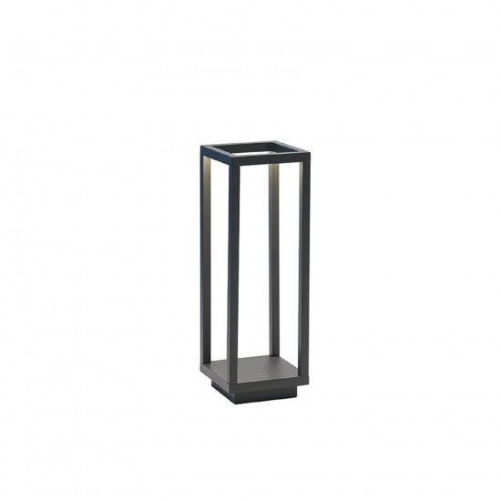 Zafferano Home Pro Lampada da tavolo Grigio scuro