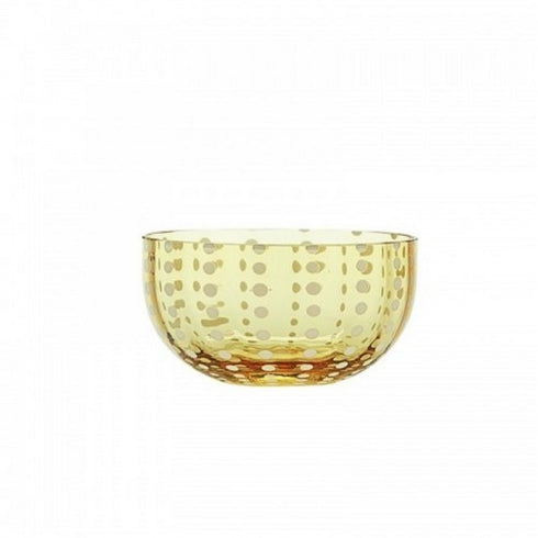 Zafferano Perle Set 6 Bowl Amber