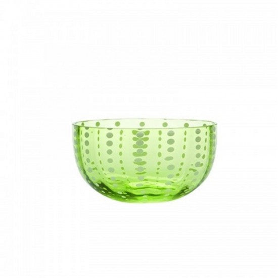 Zafferano Perle Set 6 Bowl Apple Green