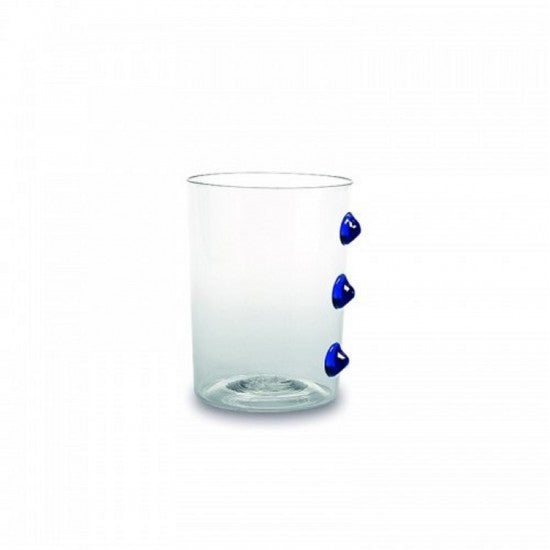 Zafferano Petoni Set 6 Glas Blau