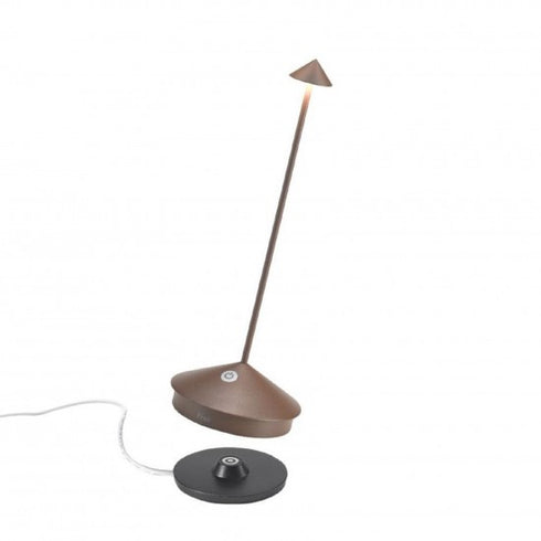 Zafferano Pina Pro Table Lamp Corten