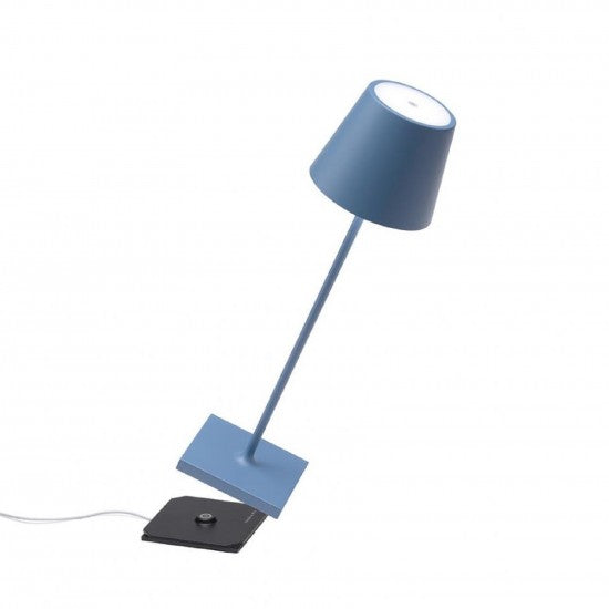 Zafferano Poldina Pro Table Lamp Blu Avio