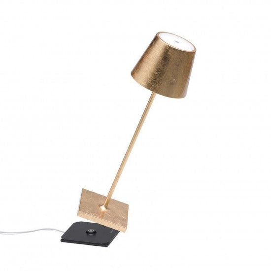 Zafferano Poldina Pro Table Lamp Gold Leaf